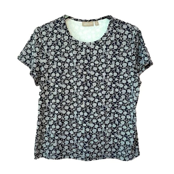 ❤️ 🆕 CROFT & BARROW Floral Top NWT - Picture 1 of 6